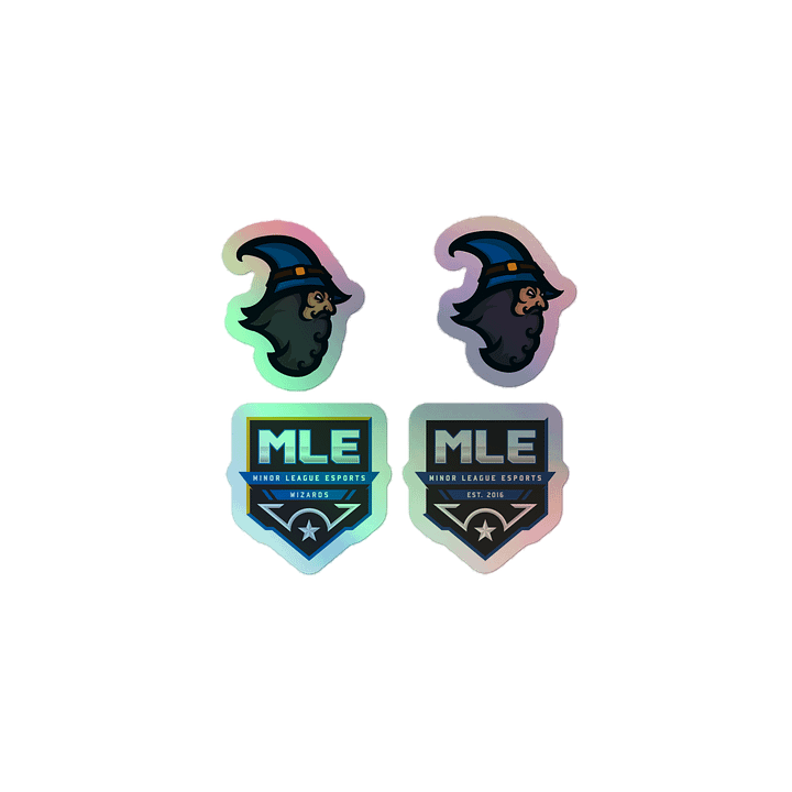 Wizards Holographic Sticker Set product image (1)