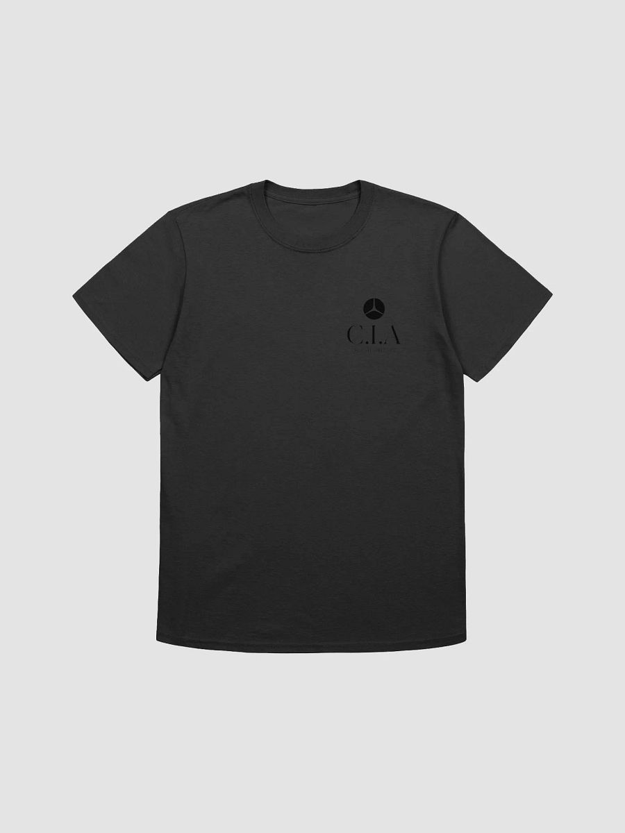 Work Hard Midnight Black Unisex Softstyle T-Shirt product image (3)