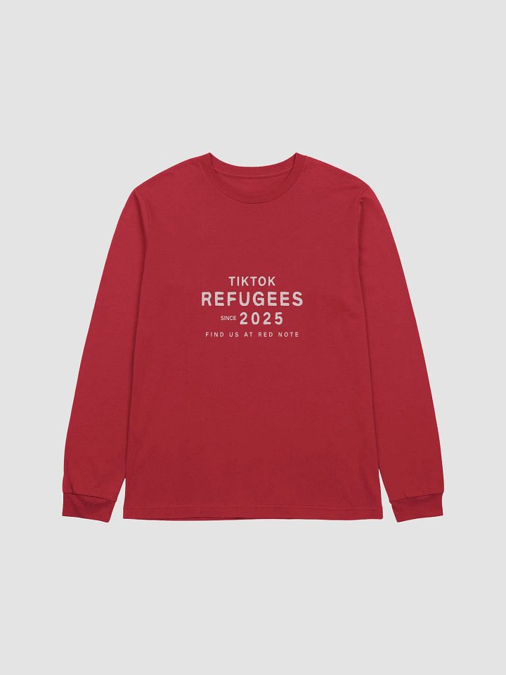 Ti ktok RefugeesLong Sleeve Tee product image (1)