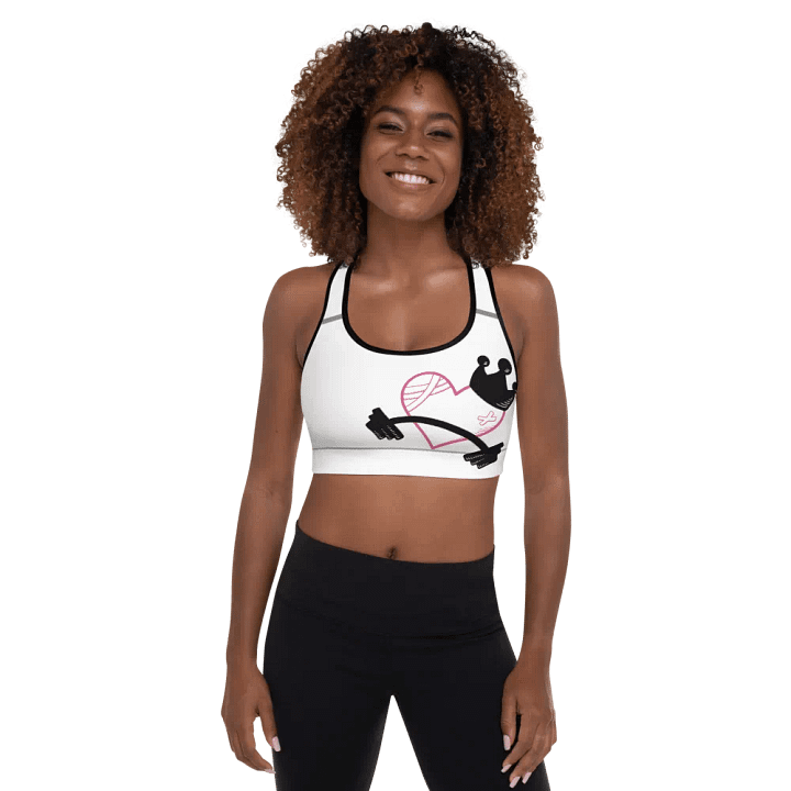 Crunchess Signature Logo Padded Sports Bra product image (1)