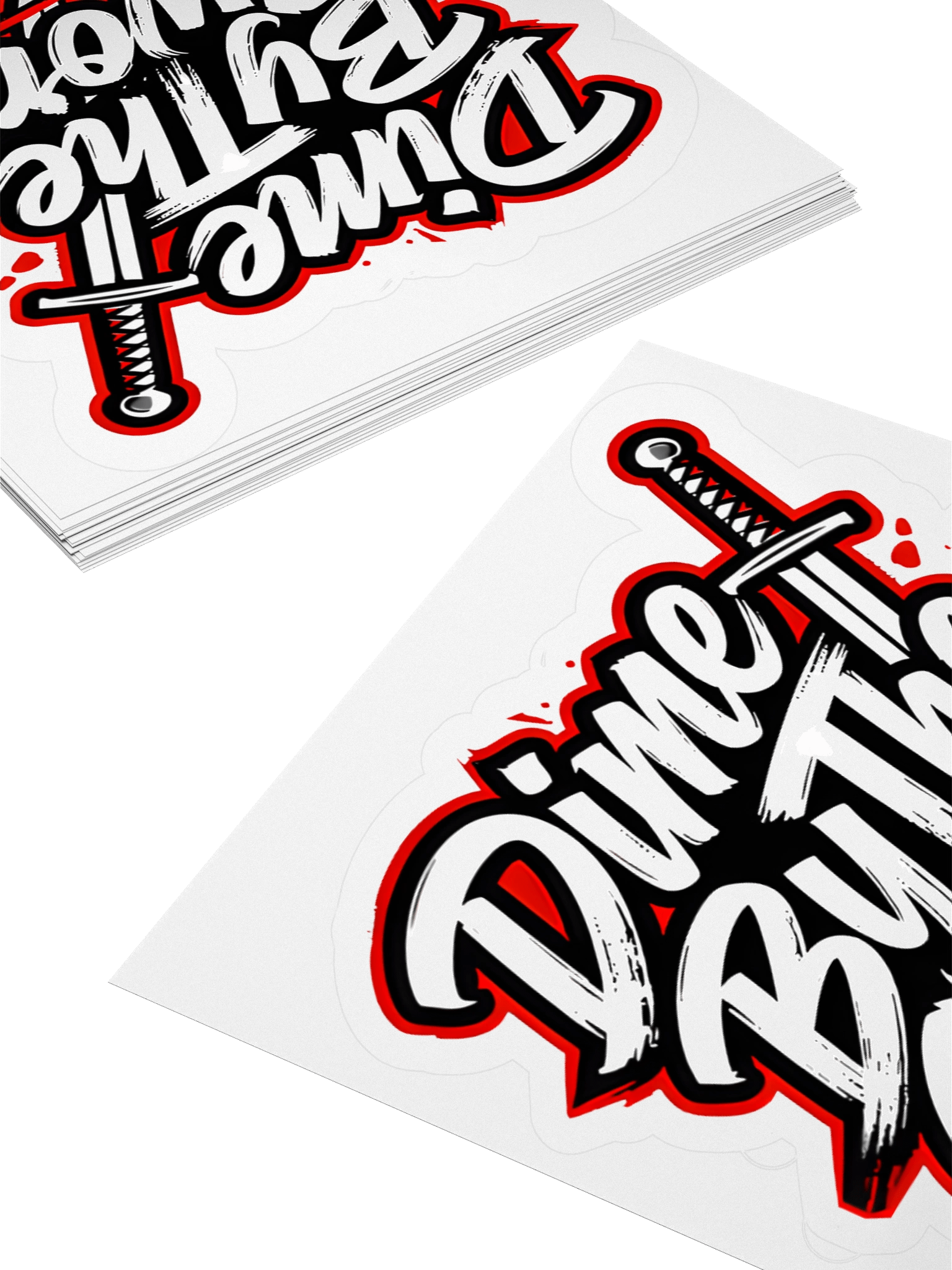 DBTS Kiss Cut Sticker - Sword Logo product image (12)