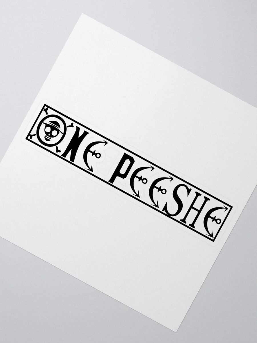 ONE PEESHE Sticker product image (2)