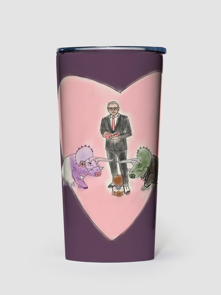 "Jurassic Park Wedding" Stainless Steel Tumbler product image (1)