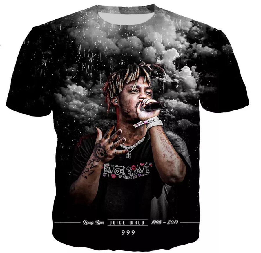 Summer Kids Boys Girls 3D XXXtentation Rapper Print T-shirt Tops Trending NEW product image (2)