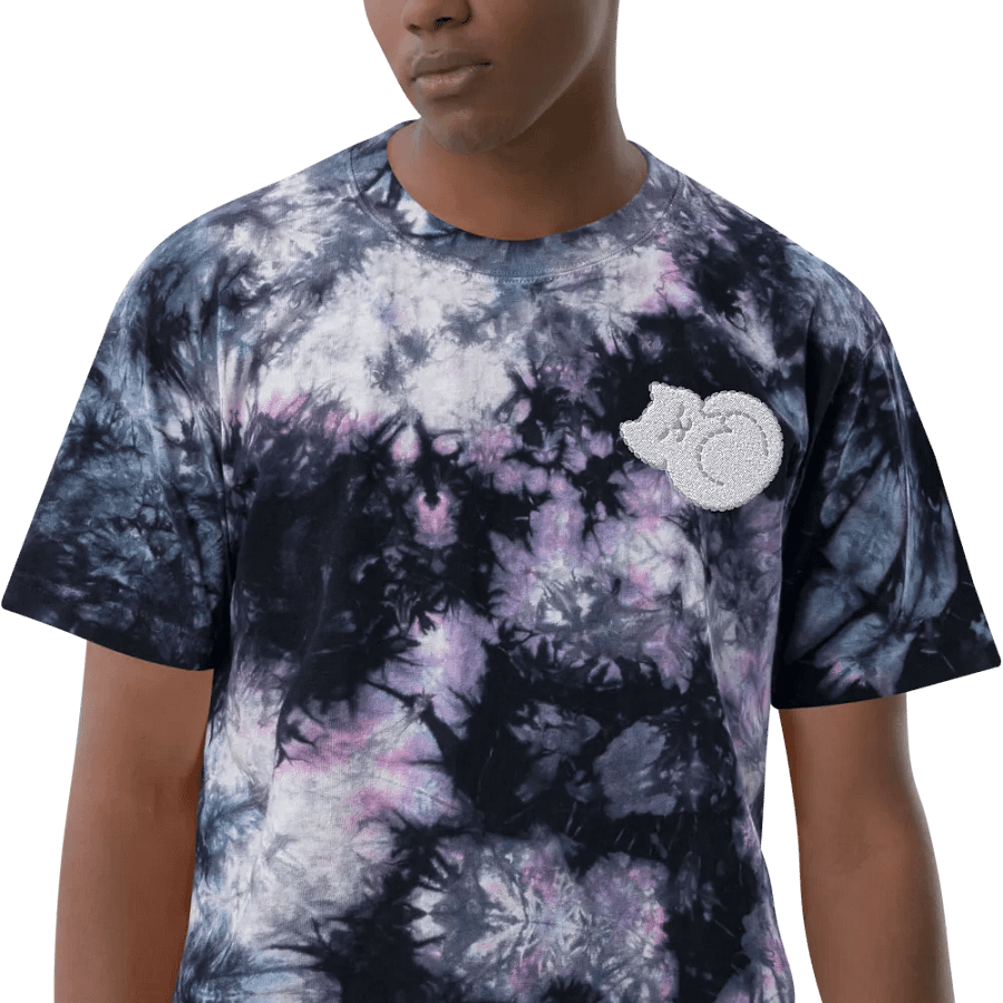KITTY goes HERE! • oversized tie-dye t-shirt by Shaka Wear product image (4)