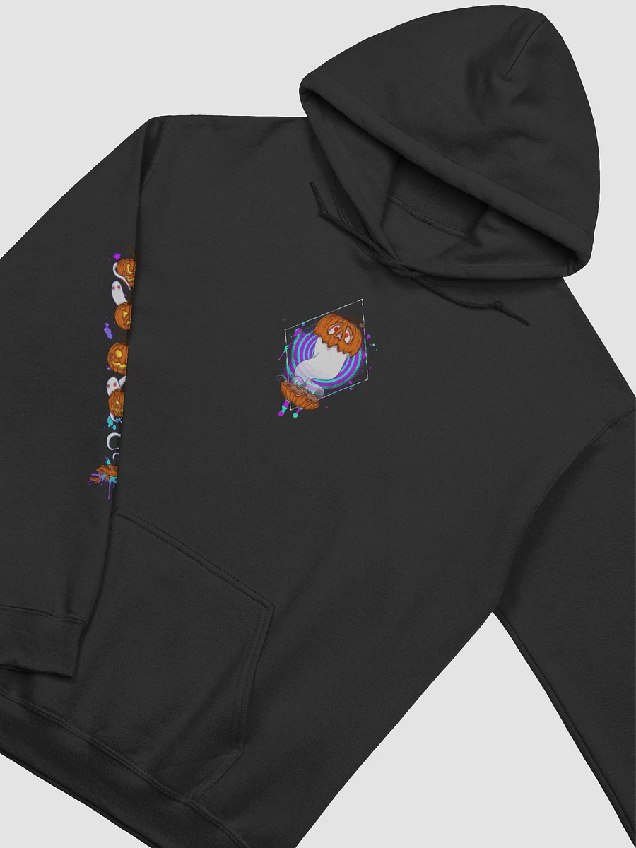 Smashed Pumpkin Hoodie - with Sleeve Accents product image (3)