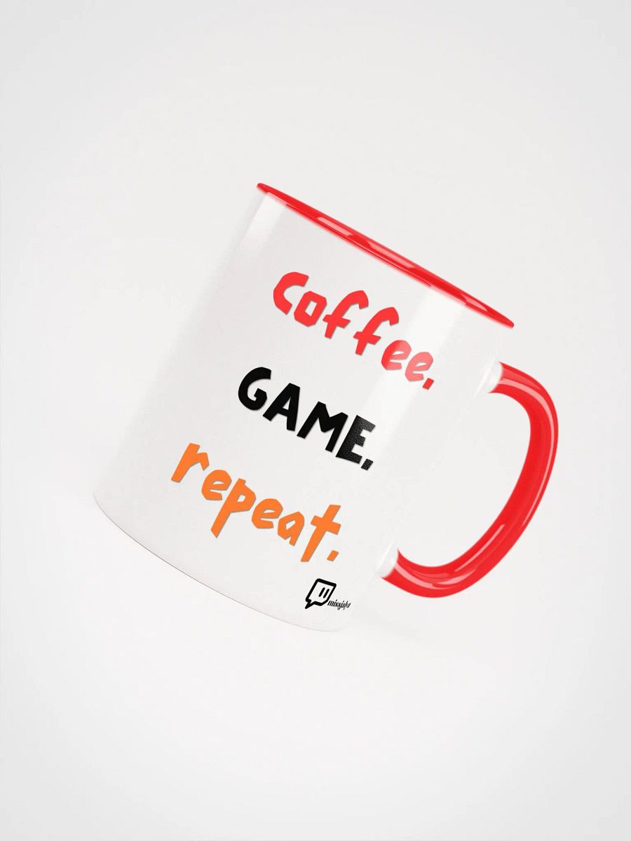 coffee. GAME. repeat Coffee Cup w/ logo product image (4)