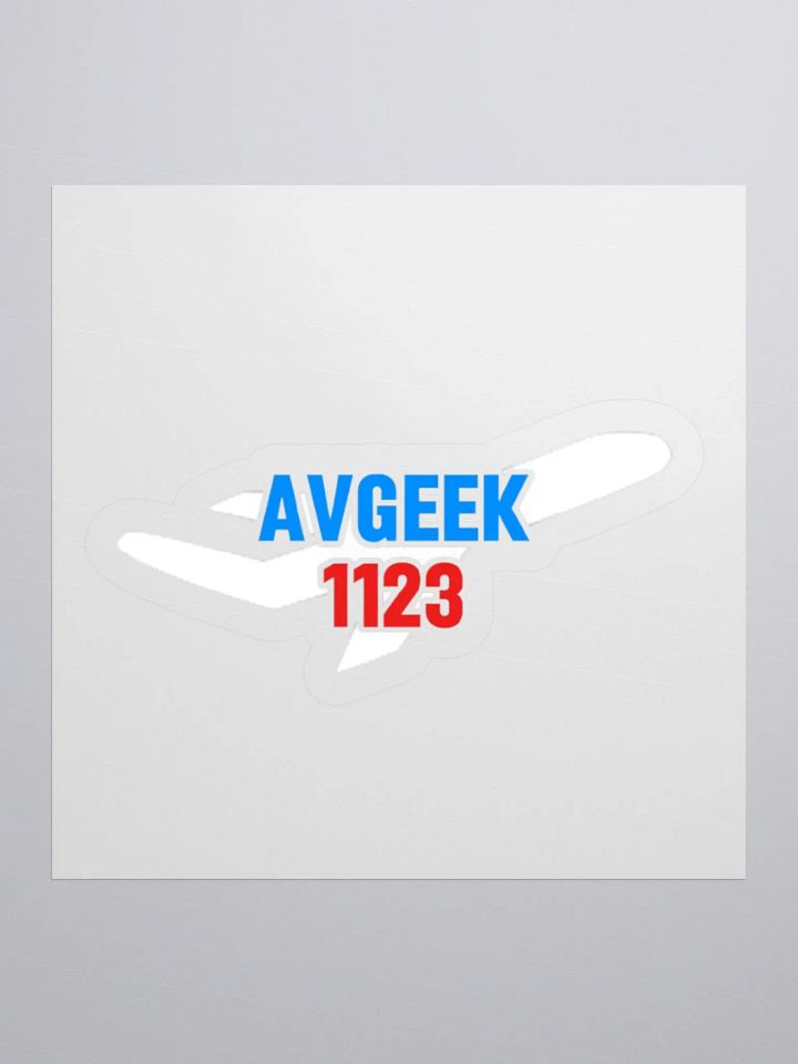 Avgeek1123 Plane Symbol Sticker product image (4)