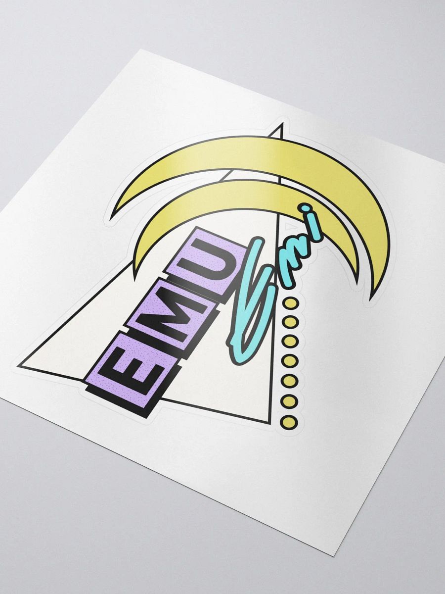 EmuEmi Logo Sticker product image (3)