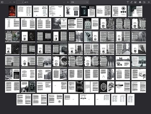 Backers got a peek at the spreads from Tangled Blessings: Echoes of Lost Electives earlier this week! It's been handed off to...