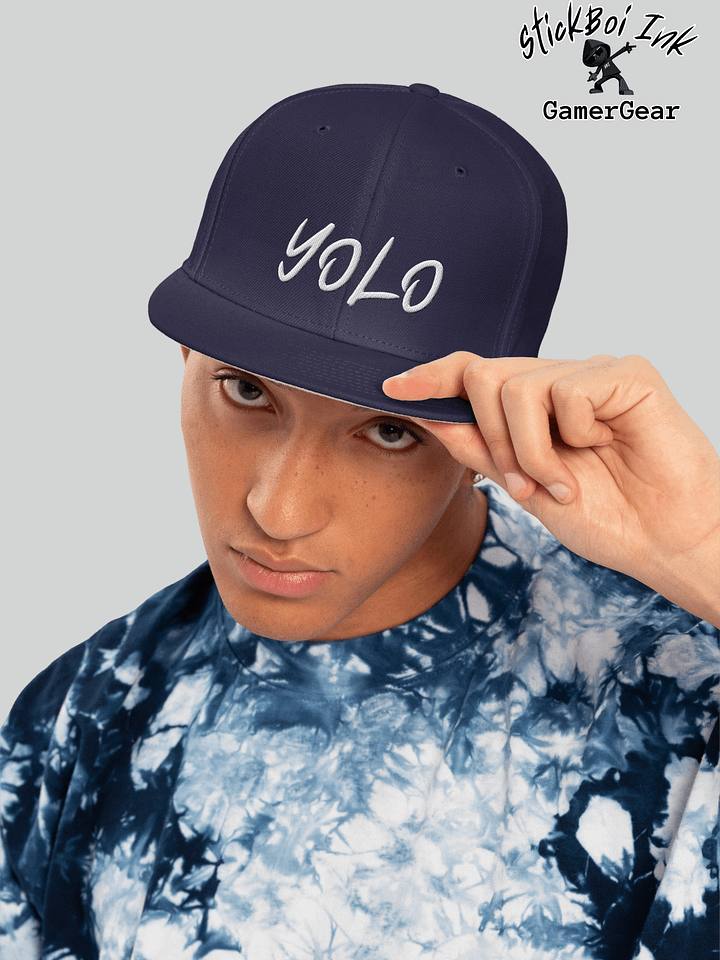 Gamer Hat - Yolo by Stickboi Ink product image (1)