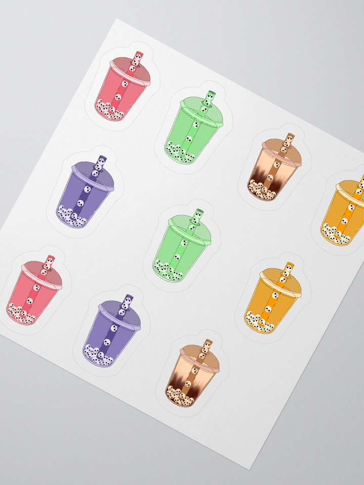 Death By Boba 4"x4" product image (2)