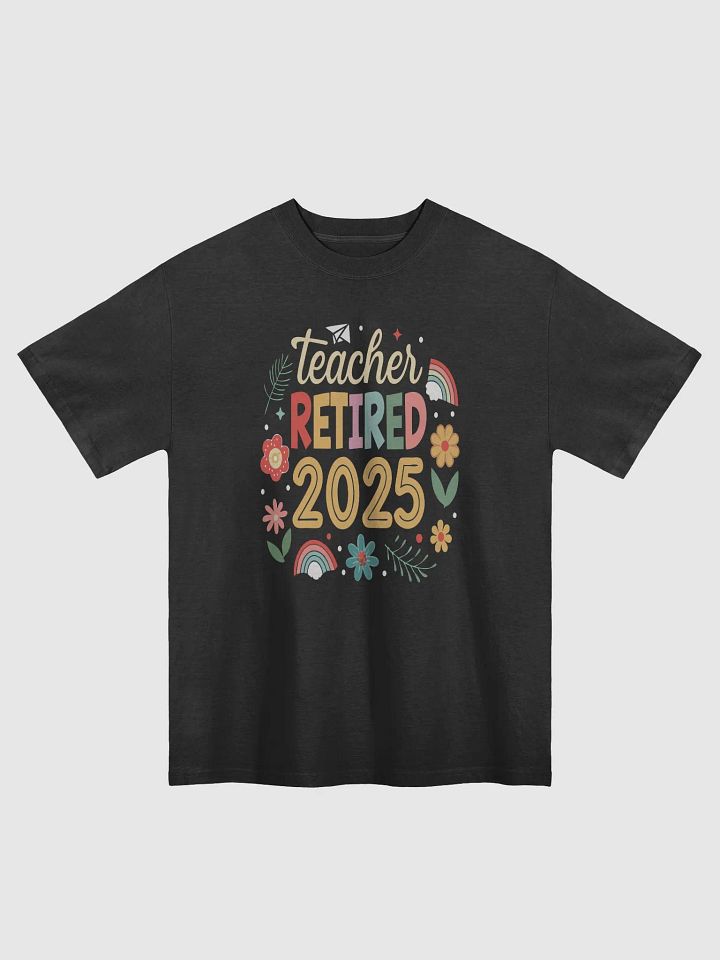 Teacher Retirement 2025 Celebration T-Shirt product image (1)