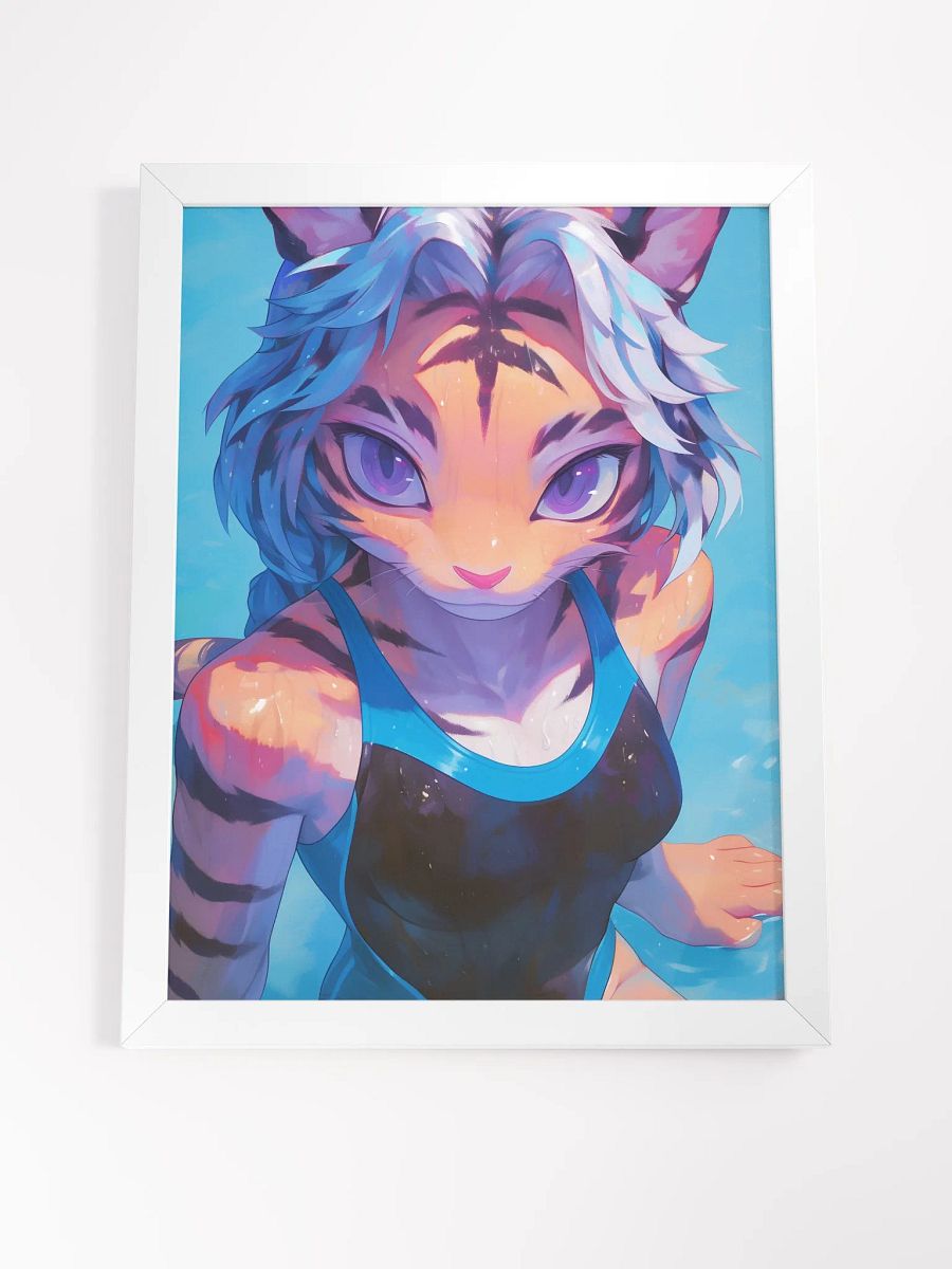 Tigeress Muse - Framed Art Poster product image (7)