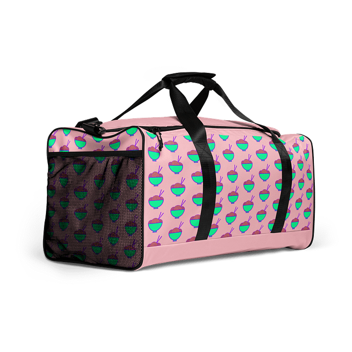 Noodle Crew Duffel Bag! (Pink) product image (2)