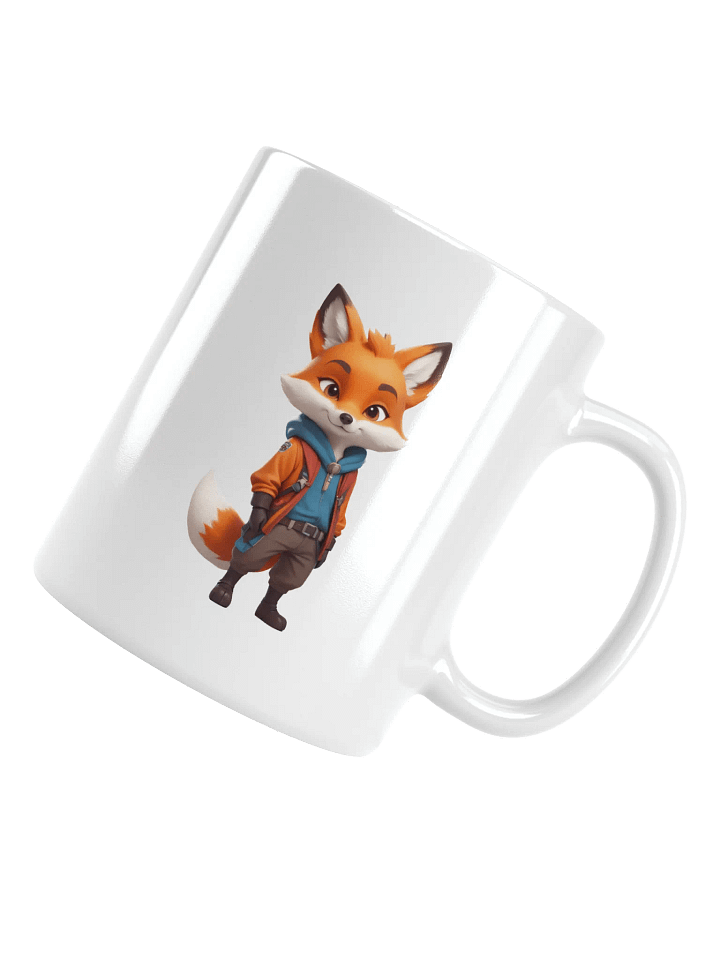Cartoon Fox White Mug product image (1)