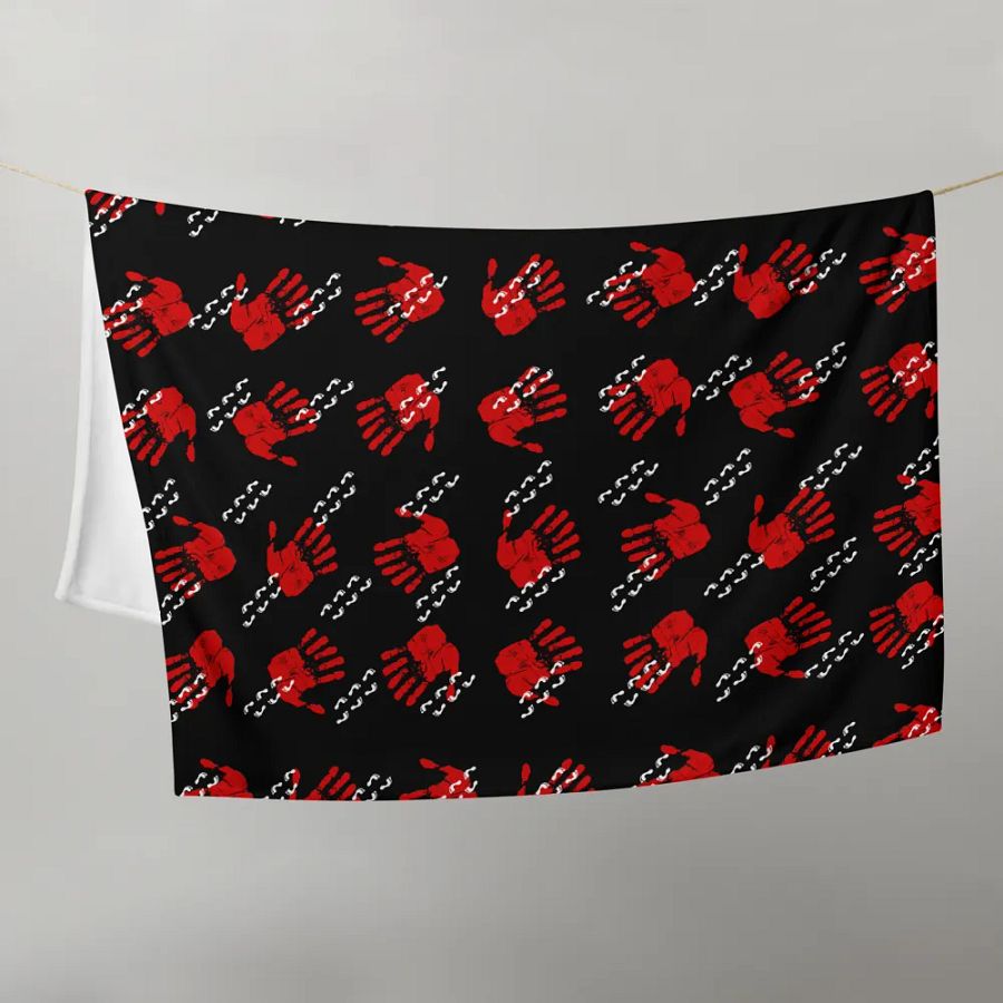 ghost print throw product image (21)