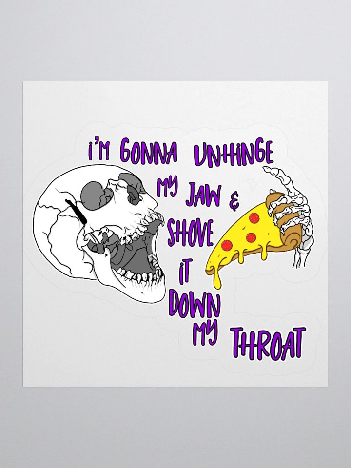 Unhinged Sticker product image (3)