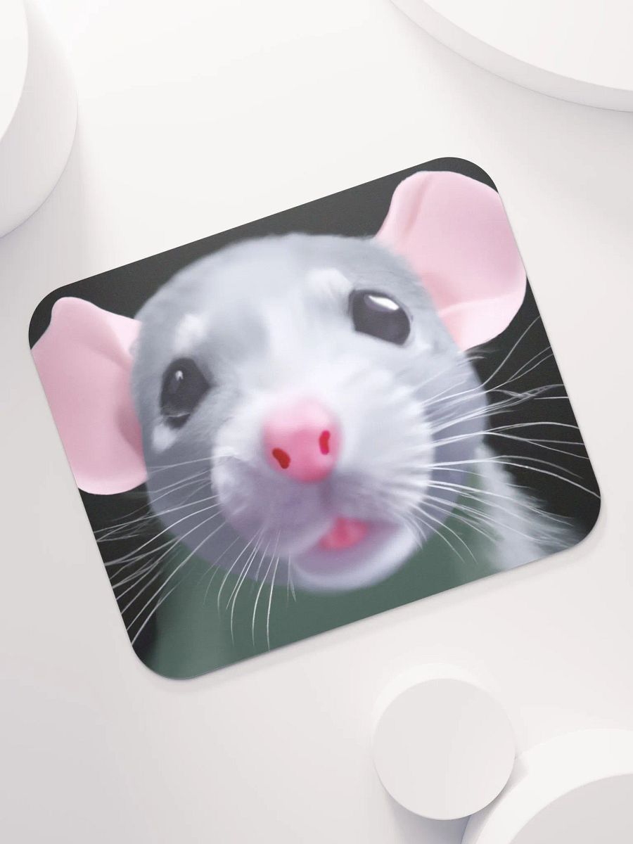 Baby dumbo rat girl! mousepad product image (7)