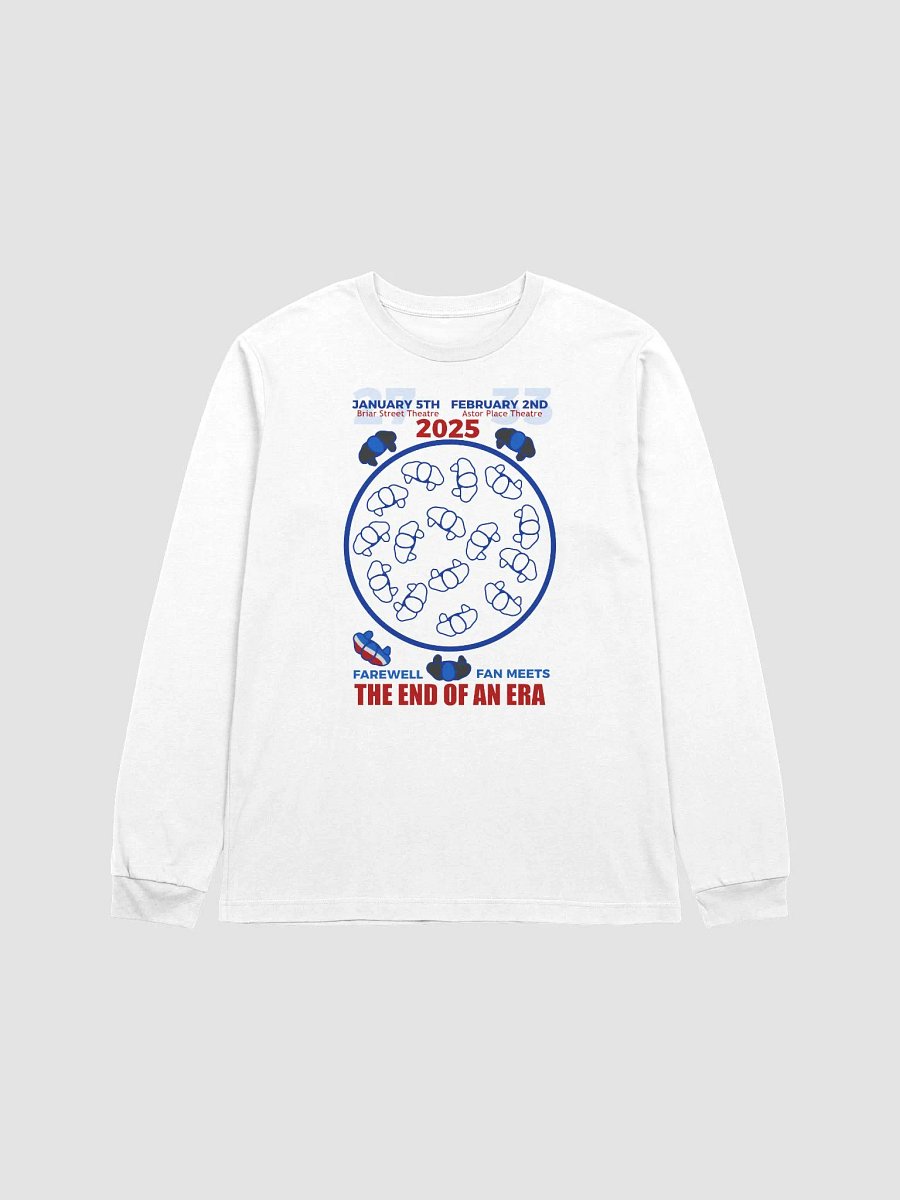 Blue Man Group's Farewell to An Era Fan Long Sleeve Shirt product image (1)