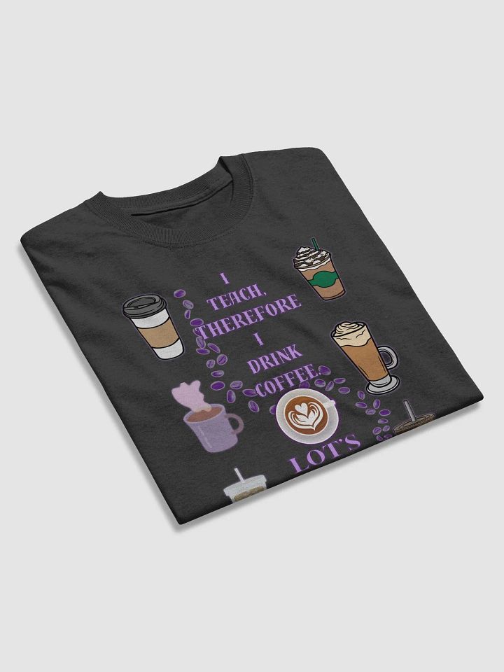 Teachers Coffee break heavyweight tee product image (2)