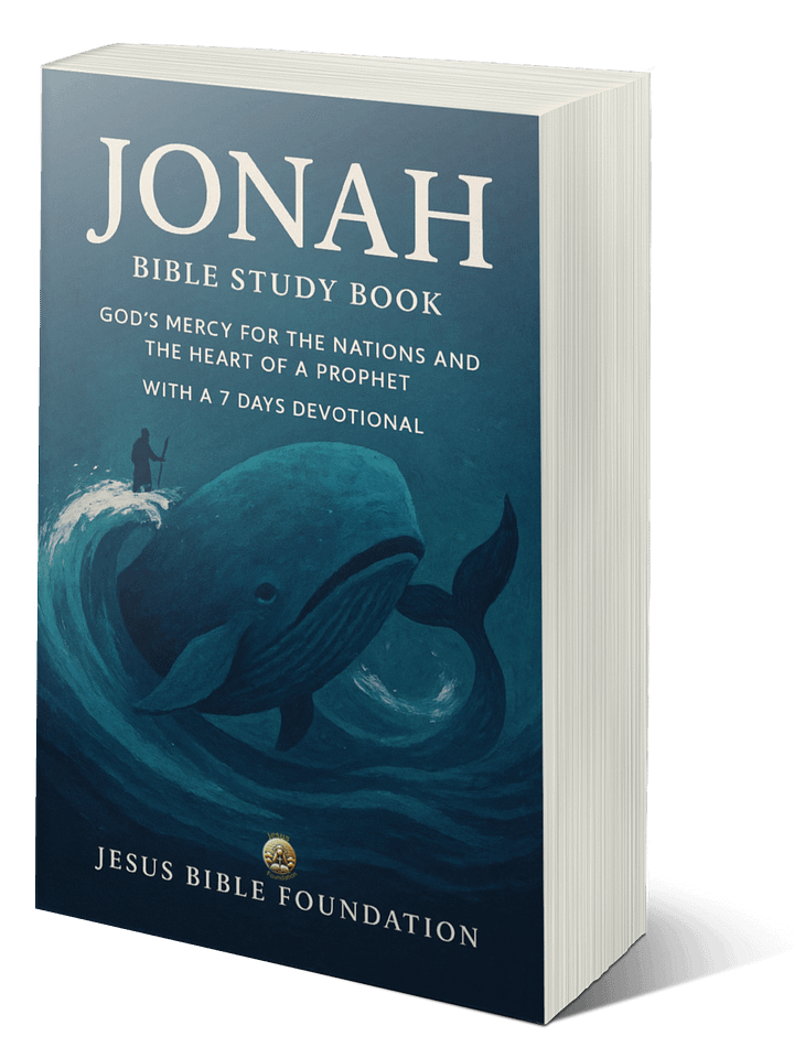 Jonah Bible Study Book: God’s Mercy for the Nations and the Heart of a Prophet With A 7 Days Devotional product image (1)