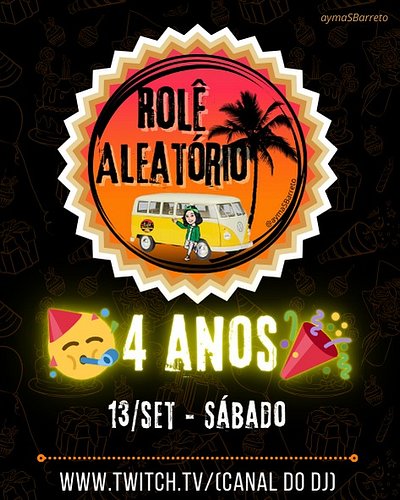 Amanhã a gente comemora 4 anos desse projeto tão querido. 💛🥳
O Rolê foi criado pq eu sempre via um tanto de evento brotando n...