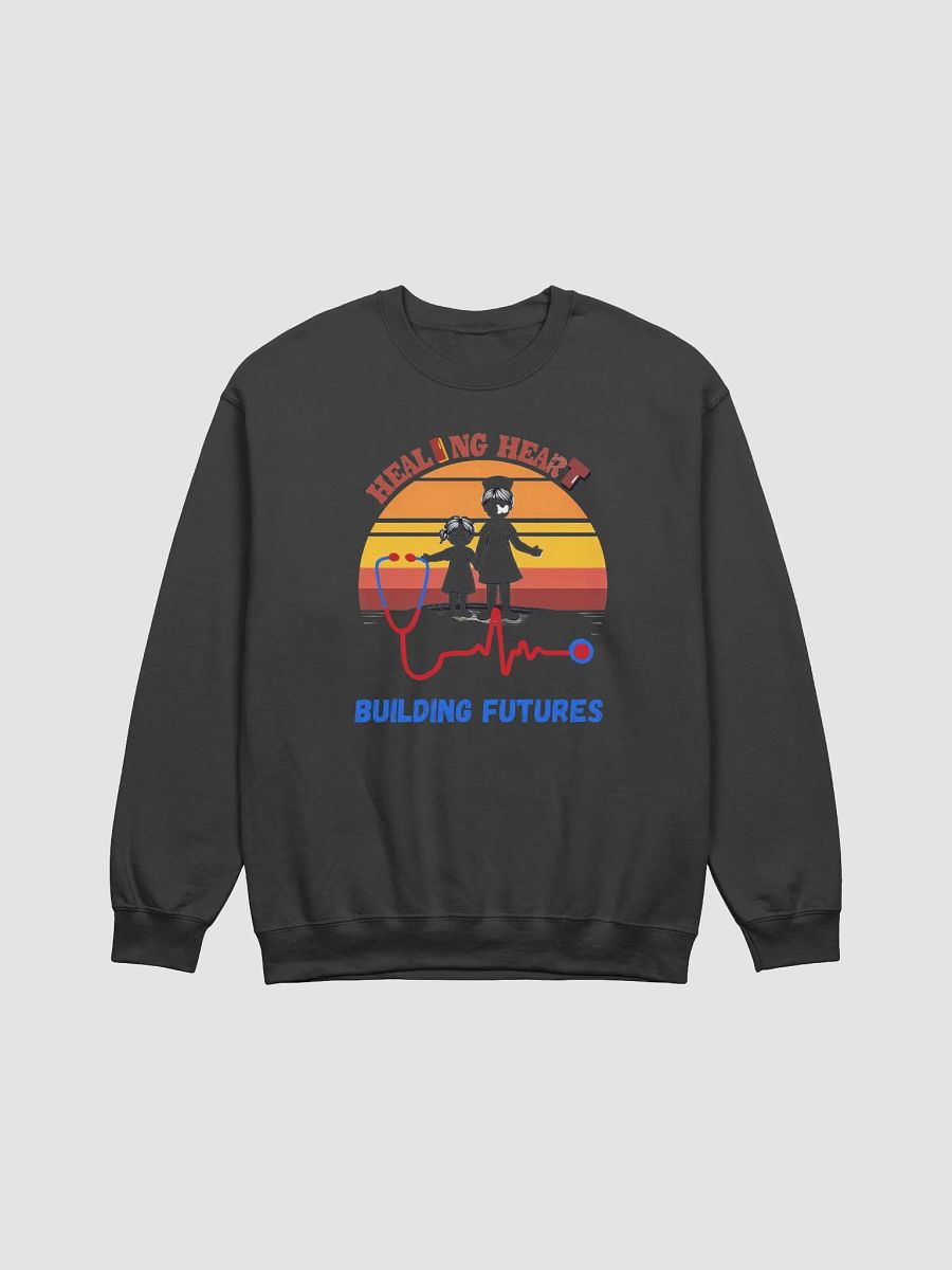 Healing Heart Nurse and Child Crewneck Sweatshirt product image (2)