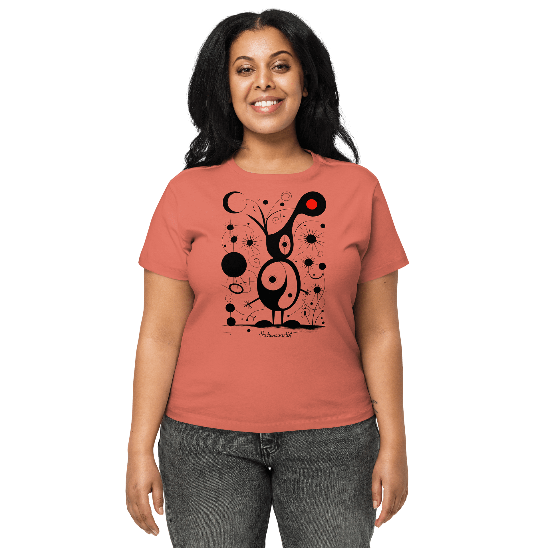 Cotton Heritage Women's High-Waisted Tee product image (25)