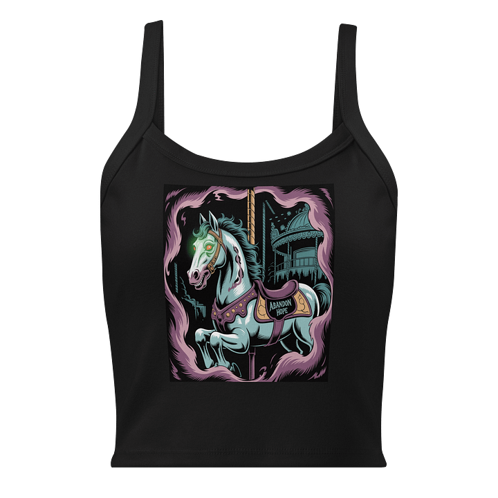 Abandon Hope Women's Tank Top by Midnight Veil Designs - Gothic Style product image (1)