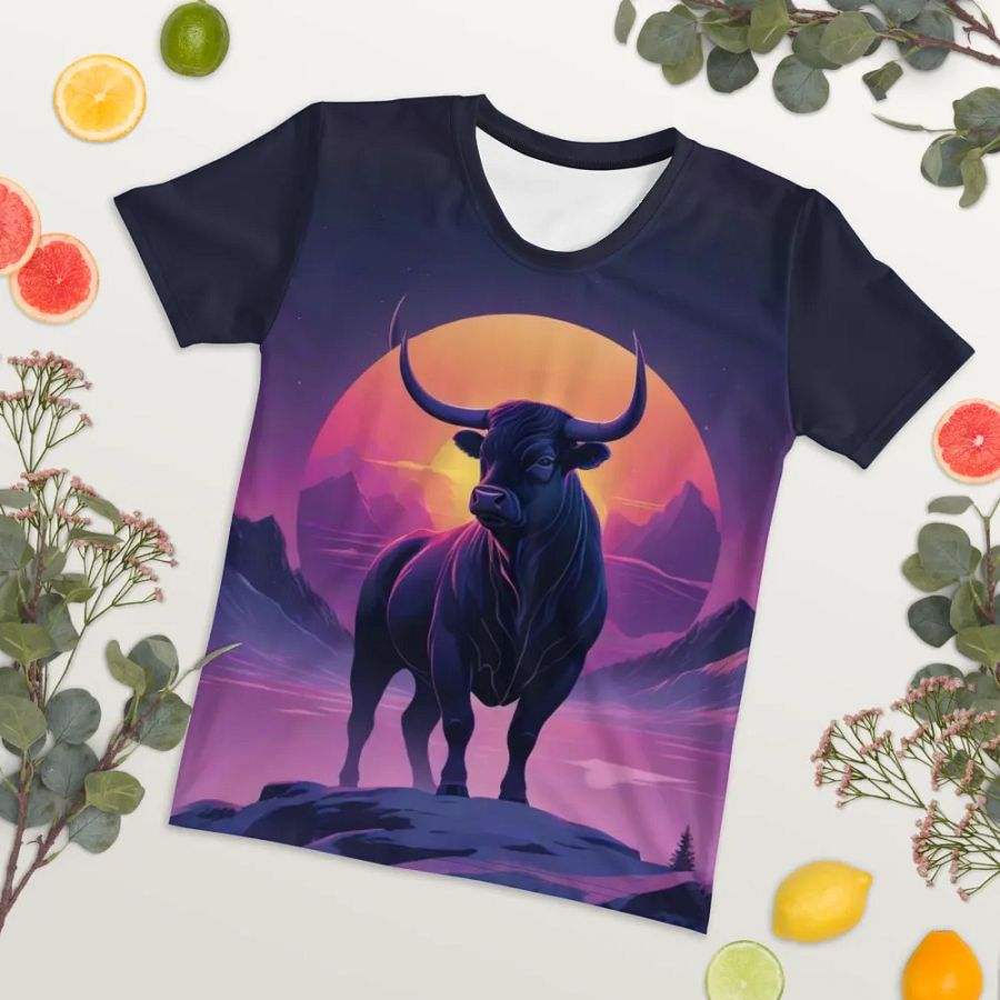 Bull All Over Print T-shirt product image (7)