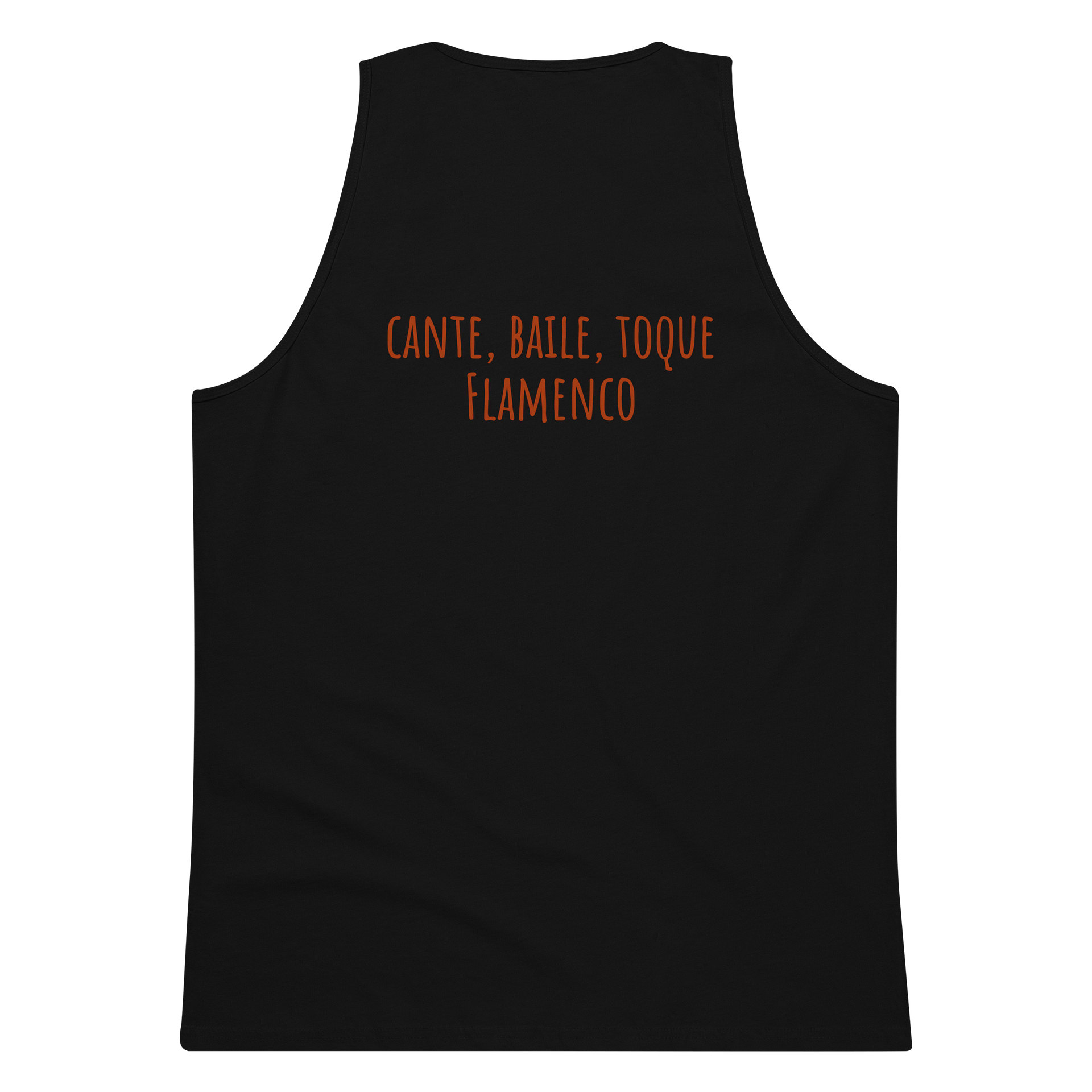 "Carmen" Unisex sleeveless T-Shirt - Red/Black product image (7)