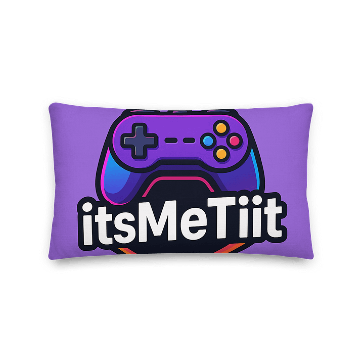 Purple Dream Gaming Controller Premium Pillow product image (1)
