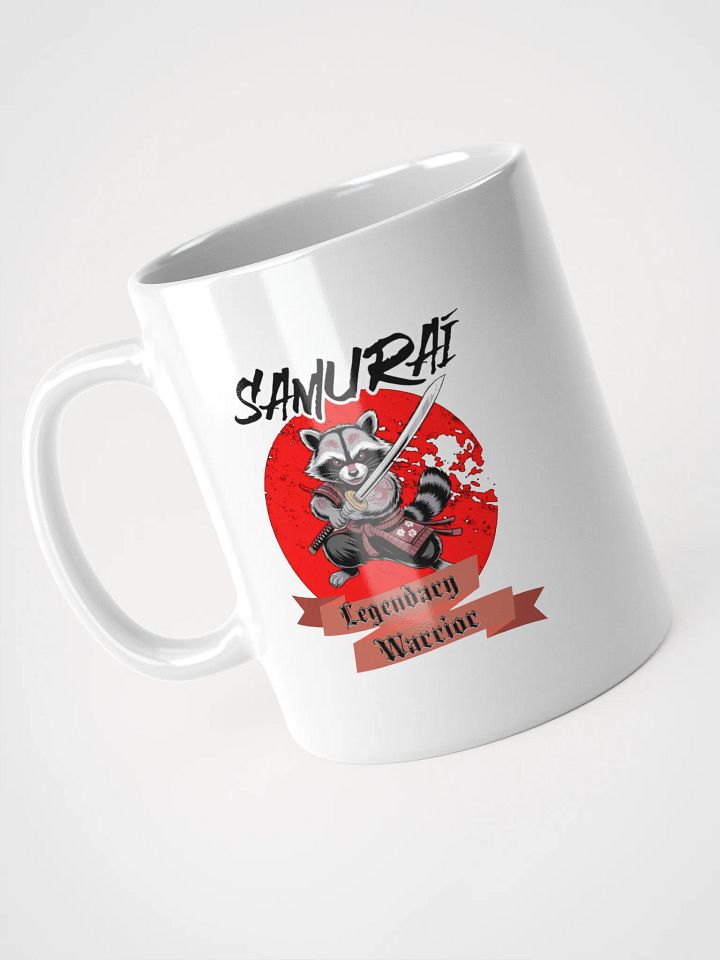 Samurai Legendary Warrior Raccoon Mug product image (2)