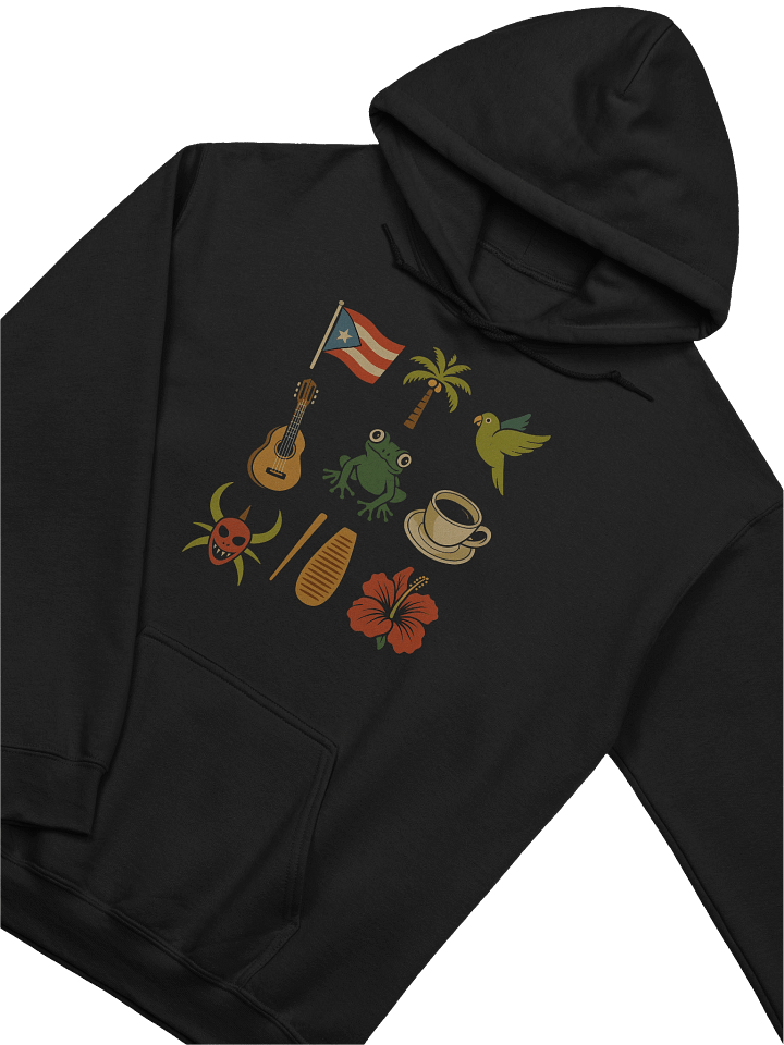 Símbolos de Puerto Rico Hoodie Unisex product image (2)