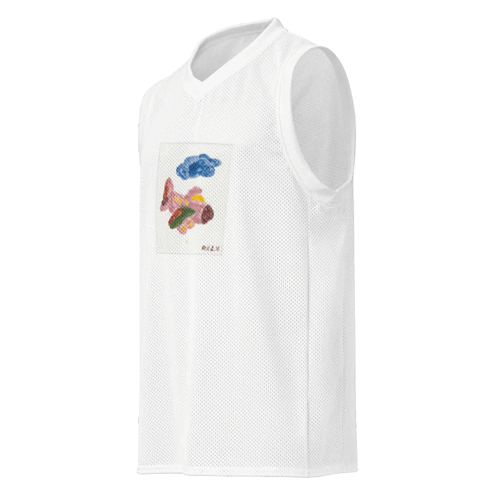 Kid Airplane (All-Over Print Premium Basketball Jersey) product image (1)
