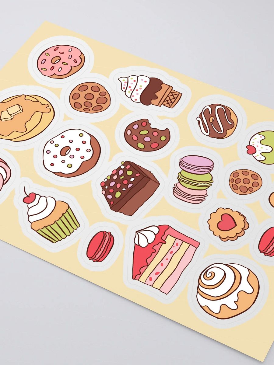 Sweet Treats Illustrated Sticker Sheet product image (3)