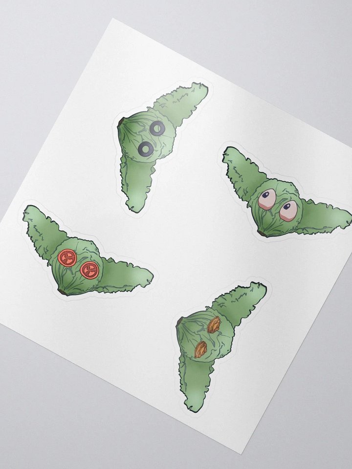 Lettuce Yoda Stickers product image (2)