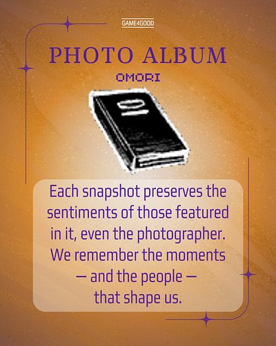 📸 #WorldPhotoDay feels different when you open OMORI’s dusty photo album.

Each Polaroid is a double-edged snapshot—sun-lit p...