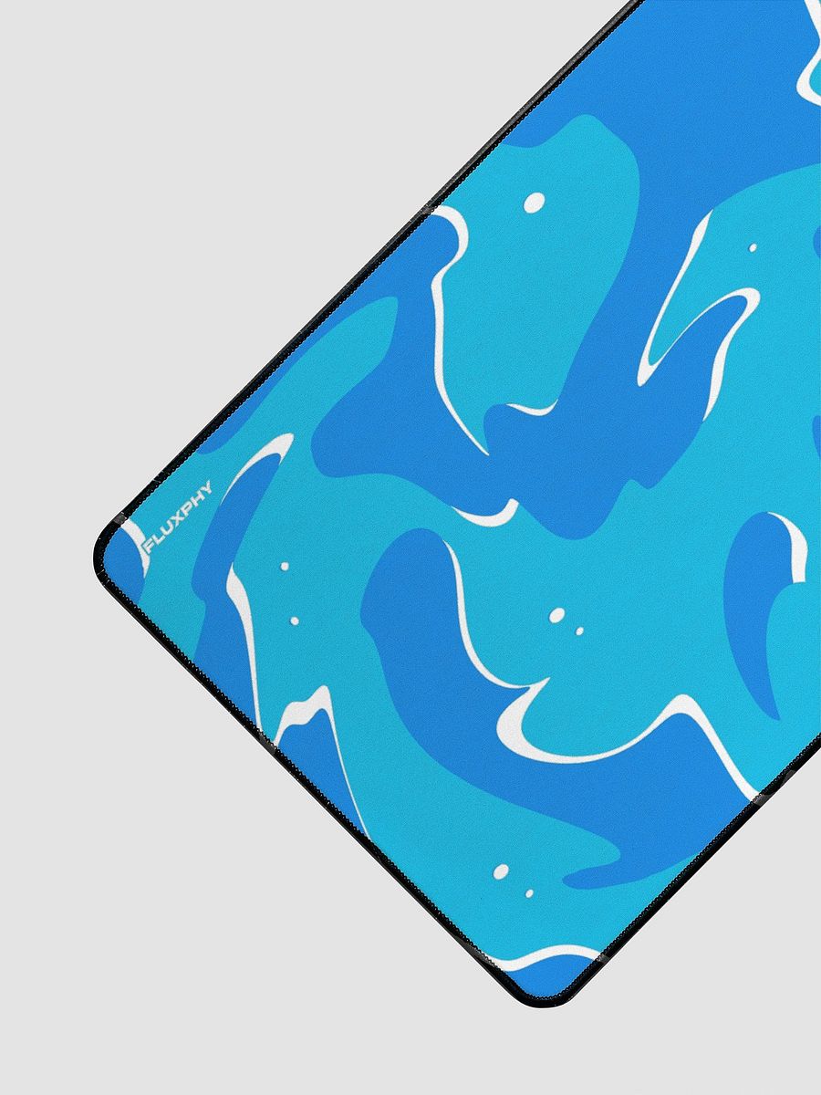 Cyan Swirl Mousepad by Fluxphy product image (3)