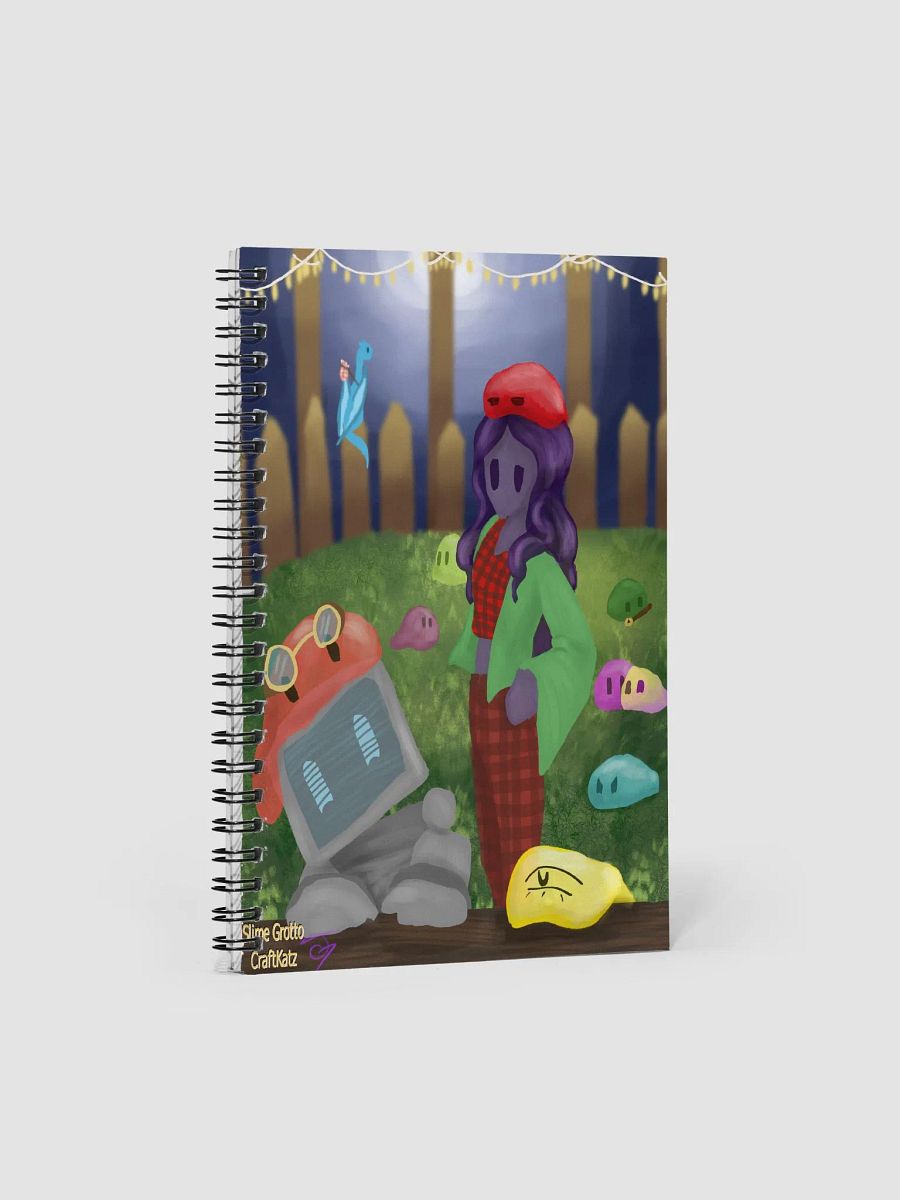 Slime Grotto Notebook product image (1)