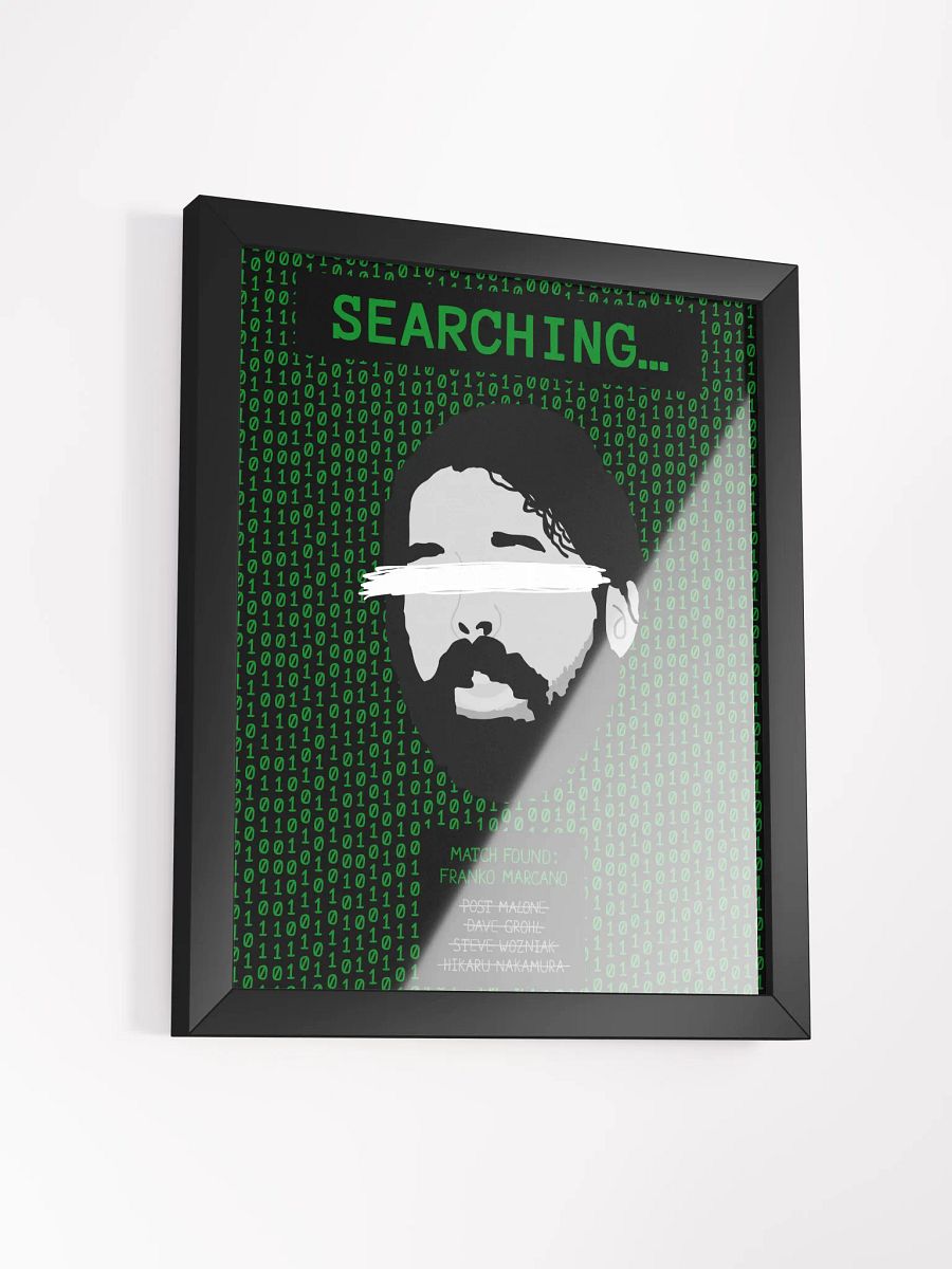 'Match Found' - Framed Poster product image (3)