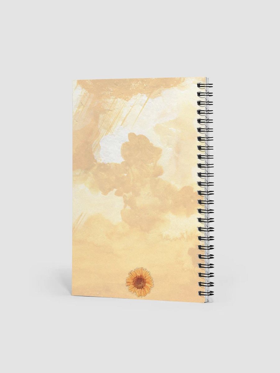 Floral Black Cat Notebook product image (2)