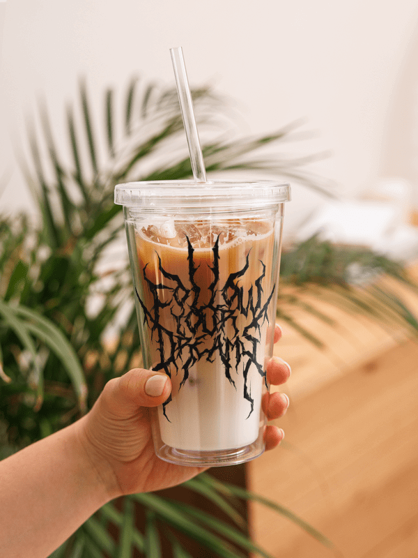 Metal Krewmate Insulated Tumbler (Black Logo)