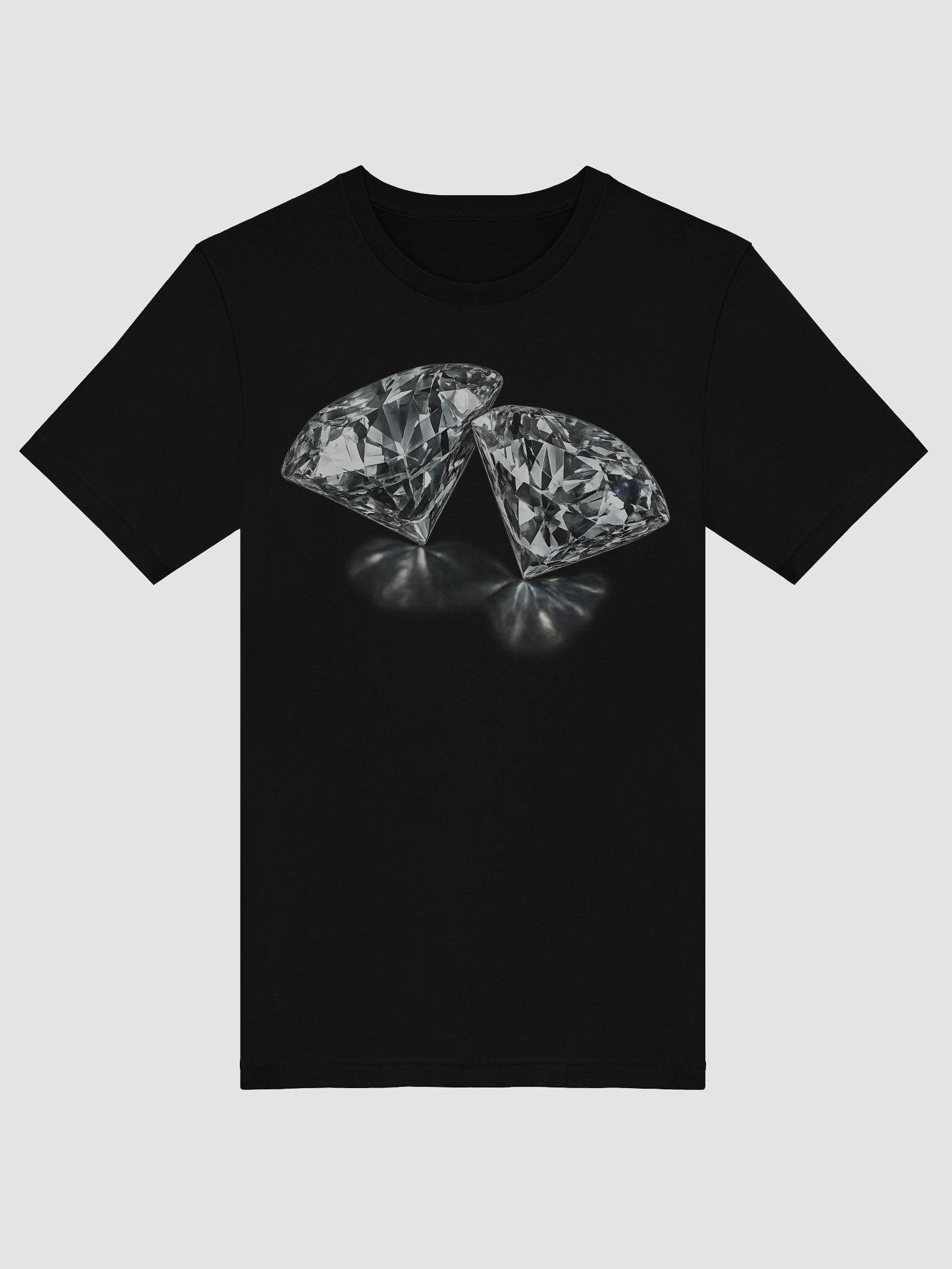 Faceted Elegance Diamond T-Shirt product image (10)