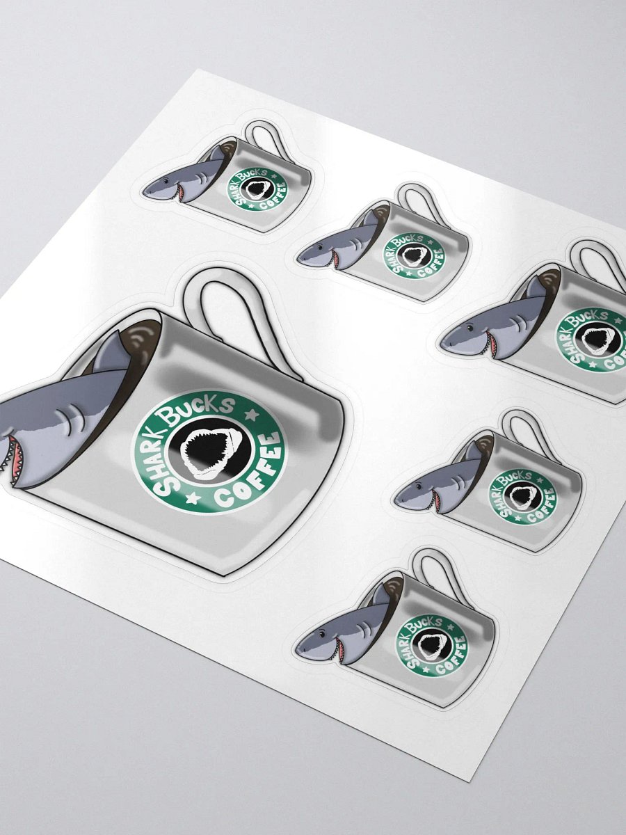 Shark Bucks 6Stickers product image (3)
