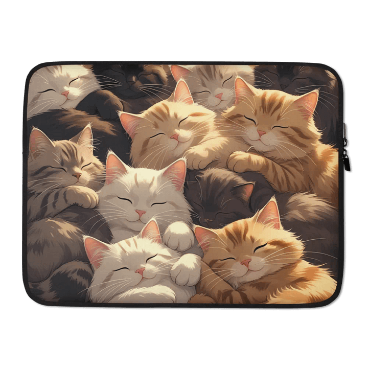 Cozy Cats Laptop Sleeve product image (2)