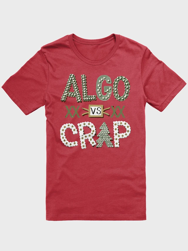 Algo vs Crap Christmas T product image (1)