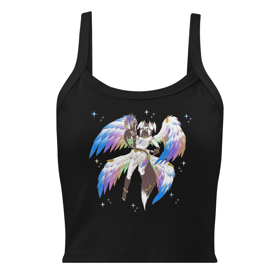 Rainbow Pride Angel Micro-Rib Tank Top product image (9)