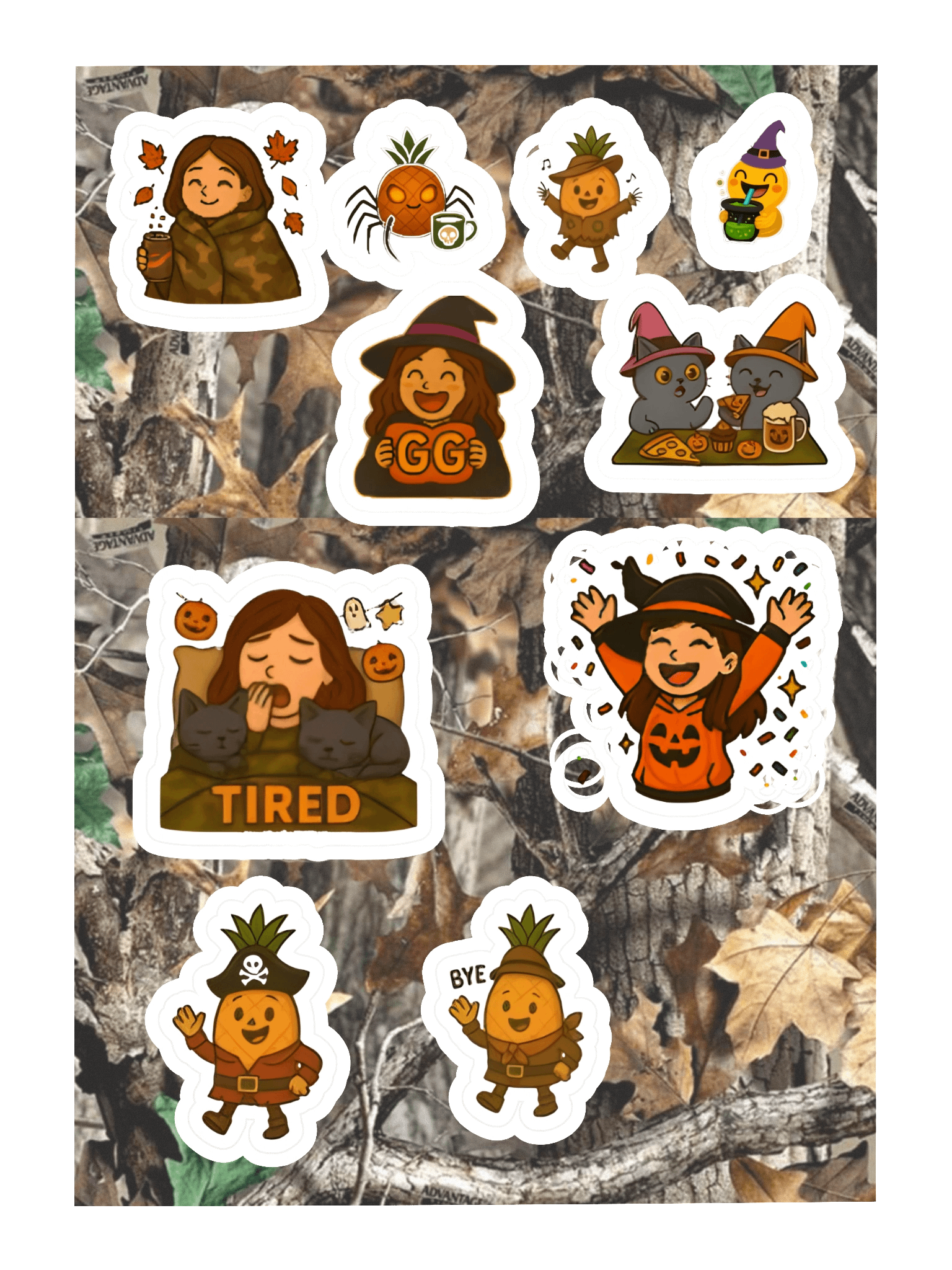 Halloween Emote Sticker pack product image (3)